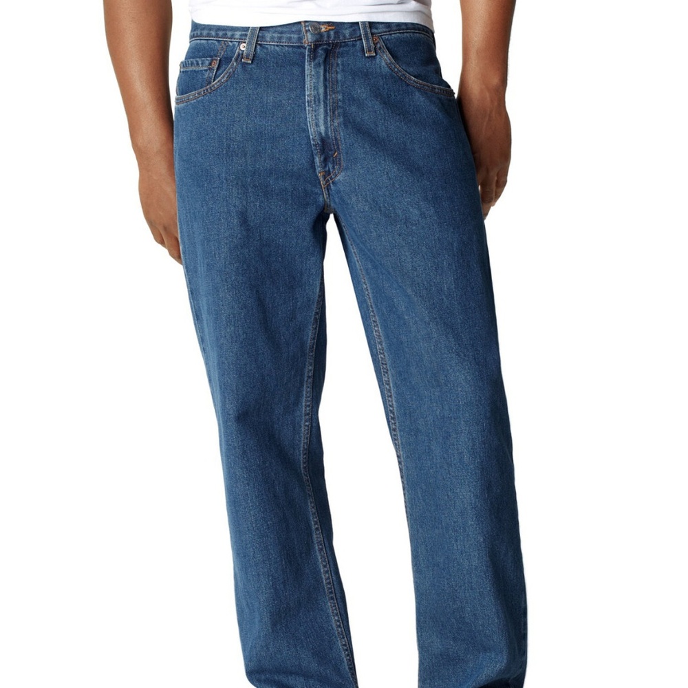 Levi's 550 Relaxed Fit Jeans Tapered Leg W:33 L:32 - Picture 1 of 8